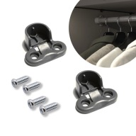 UCHWYT DRĄŻKA DO SZAFY IKEA PAX SZARY + WKRĘTY 100% ORYGINAŁ - 2szt