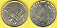 Turcja 50 Bin Lira 2001 r.