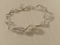 Bransoletka lodowa z ozdobną rurką