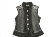 2 ELISA CAVALETTI Intrygujący Ocieplany Serdak Patchwork SM