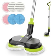 BIUBLE Mop Elektryczny Bezprzewodowy z Funkcją Spryskiwania LED 300ML