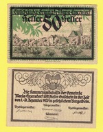 AUSTRIA 50 HELLER 1920 r. /31/ Bemeinde