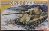 Sd.Kfz.182 King Tiger Henschel Turret Zimmerit.Dragon 7240.RZADKOŚĆ.