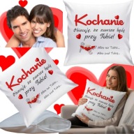 PODUSZKA PREZENT WALENTYNKI ROCZNICĘ ZAKOCHANYCH MĘŻA ŻONY DZIEŃ KOBIET W52