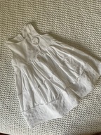 Sukienka biała boho mila blu 6-9m lato wesele