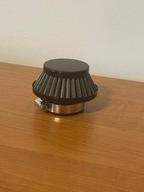 CZARNY FILTR POWIETRZA STOŻKOWY CROSS, MOTOCYKL 35MM