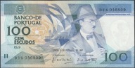 Portugalia 100 escudos 1987 - Pessoa - stan bankowy UNC