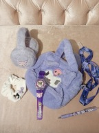 Torebka Kuromi nauszniki zegarek gumka długopis Kuromi od Hello Kitty