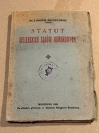 STATUT Oficerskich Sądów Honorowych Dr.major Lud. Brzostowski Warszawa 1928