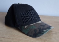 Czapka z daszkiem bejsbolówka AMSTERDAM Snapback regulowane zapięcie moro