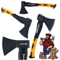 SIEKIERA MAŁA UNIWERSALNA 35CM TOPOREK BLACK LEKKA TURYSTYCZNA CAMPINGOWA