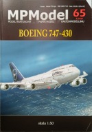 MP Model 65 samolot BOEING 747-430 Lufthansa
