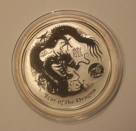 ROK SMOKA 1 $ DOLAR 2012 AUSTRALIA 1 OZ 999, LUNAR II 2 - 1 UNCJA 999 PRIVY