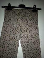Reserved super ocieplane legginsy panterka 122/128