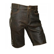 Nowe 100% naturalna skóra MAYR spodenki skórzane