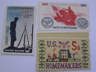 USA - zestaw - Mi. 868, 877, 879 **