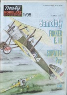 Mały Modelarz 1/1995 samoloty Fokker E.III Sopwith Pup