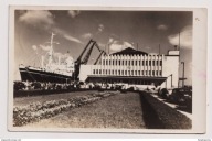 Gdynia 1957r Dworzec Morski M/s Batory Foto UKLEJEWSKI b838