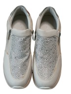 Sneakersy CLARA BARSON r. 37 na koturnie z cyrkoniami