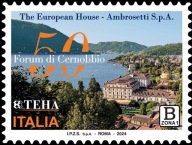 Włochy 2024 Znaczek 4681 ** dyplomacja polityka widok miasta