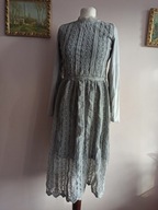 TERIA YABAR nowa sukienka tiulowa jak haftowana S