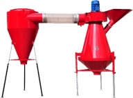 Separator do czyszczenia zboża ziarna POM Augustów M502/1 silnik 7,5kW