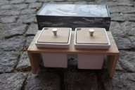 TRIP TRAP DENMARK SKAGERAK DĄB POJEMNIKI PLINT NOWE OSŁONKI PORCELANA