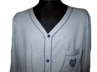 Piżama męska GRUBA ocieplana ROZPINANA 100% cotton r. 3XL