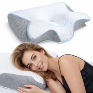 Poduszka Ortopedyczna Do Spania NA PLECACH BRZUCHU BOKU Pianka 60x14x40