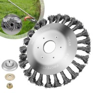 SZCZOTKA DO CHWASTÓW DRUCIAK TARCZA SZCZOTKA DRUCIANA 200MM DO KOSY CHWASTY