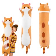 PLUSZAK DŁUGI KOT MASKOTKA XL 50CM PRZYTULANKA PODUSZKA