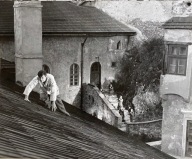 ZAMEK NIEDZICA. Janusz GAJOS fotografia fotos film ZWARIOWANA NOC 24x30