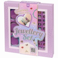 ZRÓB WŁASNĄ BIŻUTERIĘ ZESTAW DO ROBIENIA BRANSOLETEK KORALIKI CHARMSY