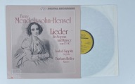 Fanny Mendelssohn Hensel Lieder Für Sopran Und Klavier Opp. 1,7,9,10 Winyl