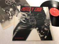 Mötley Crüe – Too Fast For Love ...Lp EX 217