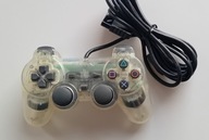 Przeźroczysty analogowy pad Sony SCPH-10010 PS2 DualShock kontroler