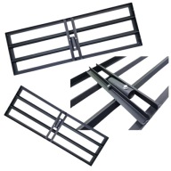 NIWELATOR TERENU RĘCZNY 90 NA 30 CM POD STANIE TRAWY PIASKOWANIE METALOWY