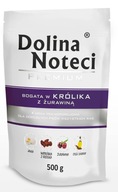 DOLINA NOTECI PREMIUM Karma mokra dla psa KRÓLIK 500g