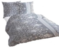 pościel z satyny 200x200 + 2x70x80 guzik S 59 Wesoła