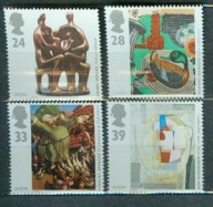 ANGLIA** EUROPA, malarstwo Mi 1451-54