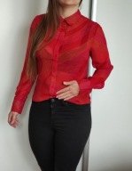 PAUL SMITH Black Label tęczowa jedwabna koszula