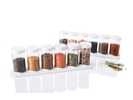 POJEMNIK NA PRZYPRAWY POJEMNIKI PUDEŁKA ORGANIZER 12 SZT