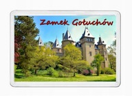 GOŁUCHÓW ZAMEK magnes pamiątkowy na lodówkę akrylowy