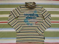 Wójcik bluzka golf w kolorowe paski nowa roz 128