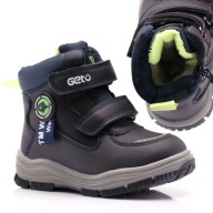 BUTY ZIMOWE CHŁOPIĘCE OCIEPLANE RZEPY GETO r. 27 nr 365A