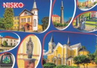 NISKO - PLEBANIA - PL. WOLNOŚCI - POMNIK - SANKTUARIUM - KOŚCIÓŁ