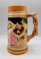 Japonia VINTAGE kufel z porcelany sygnowany JAPAN śliczny lata 40-te XX w