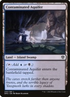 Karta Magic: The Gathering Contaminated Aquifer DMU