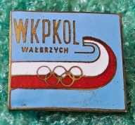 ODZNAKA WKPKOL POLSKI KOMITET OLIMPIJSKI ODDZIAŁ WAŁBRZYCH