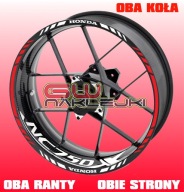 NAKLEJKI PASKI NA FELGI RANT NC750X + GRATIS !!!